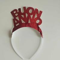Cerchietto capelli per capodanno "buon anno"