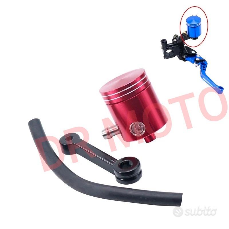 Coppa Olio Pompa Freno Moto Universale - Serbatoio Trasparente Con Staffa - Foto 5