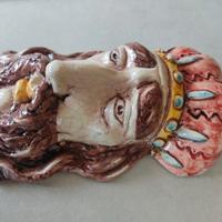 testa in ceramica di Caltagirone 