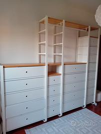 Cabina armadio ELVARLI IKEA guardaroba
