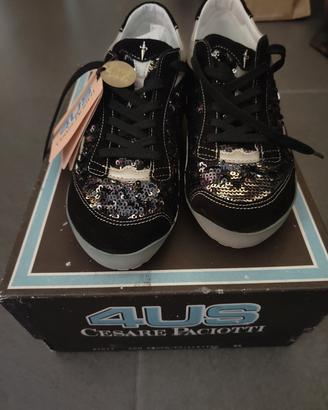 scarpe con paillettes Cesare Paciotti 