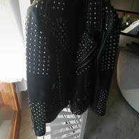 Chiodo Vera Pelle borchiato tg. M