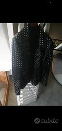 Chiodo Vera Pelle borchiato tg. M