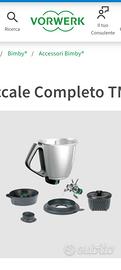 Bimby Vorwerk boccale completo come nuovo garanzia