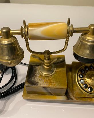 Telefono in onoce vintage da collezione