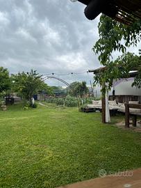 Terreno attrezzato per compleanni