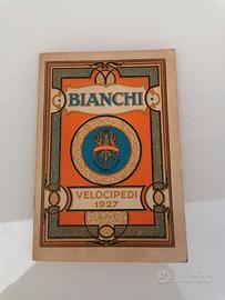 Raro catalogo originale bici Bianchi 1927