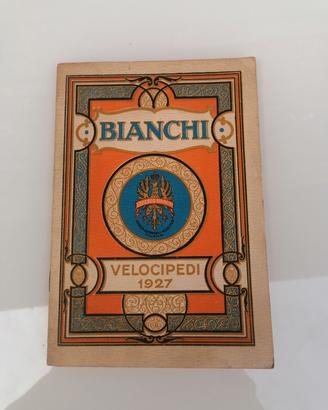 Raro catalogo originale bici Bianchi 1927