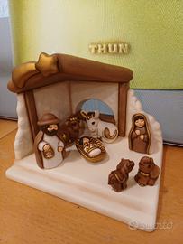 capanna Giuseppe Maria Gesù 🐎🐘 presepe Thun