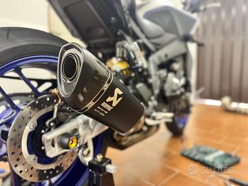 Akrapovic omologato euro 5+ Yamaha MT 09 2024/2025