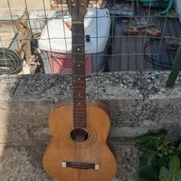 Chitarra in legno anni60