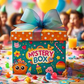 mistery box per bambini- oggetti vari