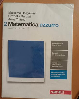 Matematica azzurro, volume 2, seconda edizione 