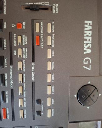 FARFISA TASTIERA G7 KARAOKE