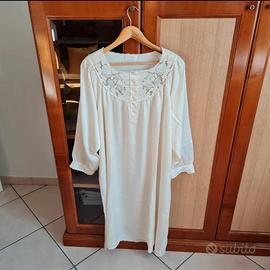 Camicia da notte donna, in pura seta