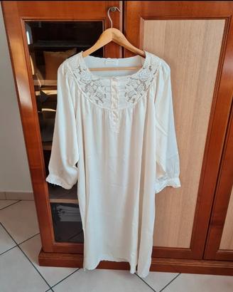 Camicia da notte donna, in pura seta