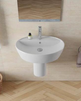 Lavabo con semicolonna