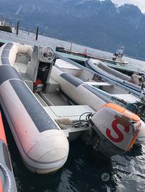 Gommone 5,4m con honda bf40