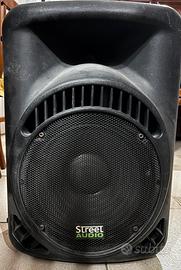 3 casse acustiche attive -  in blocco