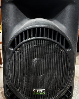 3 casse acustiche attive -  in blocco