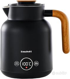 DmofwHi Bollitore Elettrico 1 Litro, Acciaio Inox