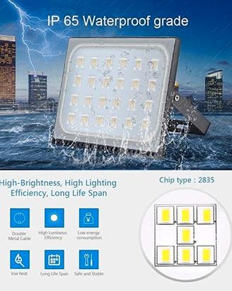 Tycolit Lampada Faro Led 100w