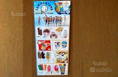 Tabella Gelati Sammontana 5