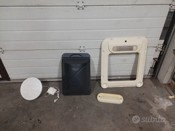 Antenna e termoformati camper