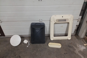 Antenna e termoformati camper