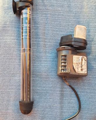 Riscaldatore e pompa x acquario