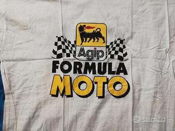 T-shirt Agip formula moto nuova