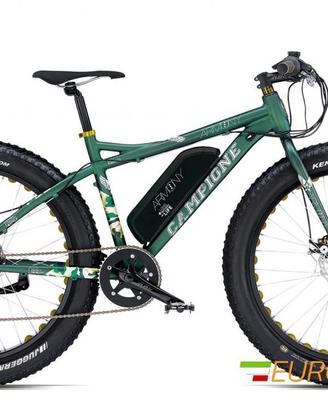 Fat Bike - batteria Maggiorata-  tagliandata