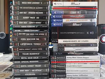 giochi playstation ps1 ps2 ps3 ps4 ps5