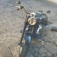 Moto Harley Davidson Softail fat boy