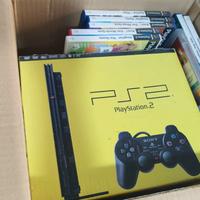 ps2 slim con accessori 