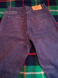 Jeans Levi's unisex tg 44 vita alta