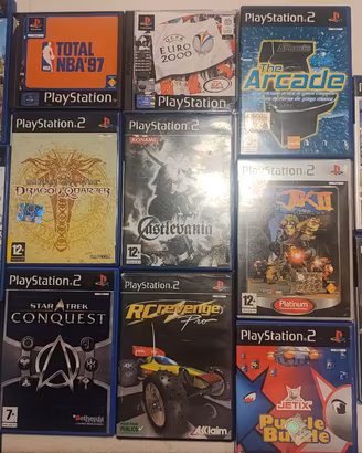 Lotto giochi Ps1 PS2 con CASTLEVANIA e giochi rari