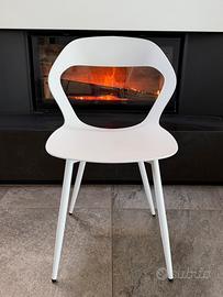 Sedie di design bianche
