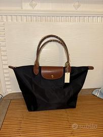 borsa nera longchamp