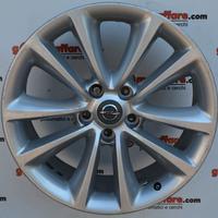 4 cerchi lega opel astra zafira r18 lt4305