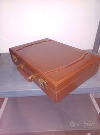 Ventiquattrore 24 ore in pelle cuoio vintage