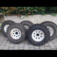 Cerchi e gomme 34x10.5R16 4x4