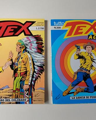 Tex  Tuttotex lotto di 90 albi dal 201 al 300.