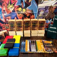 Lotto Yu-Gi-Oh! 1600+ carte originali + accessori