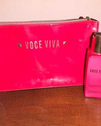 Valentino body lotion + pochette 