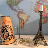 Lampada da tavolo abat-jour souvenir de Paris