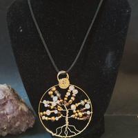 collana con ciondolo albero della vita 