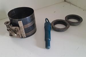 Stringi fasce, centraggio Frizione