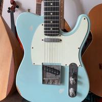 Chitarra elettrics EKO vt-380 relic blue