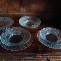 servizio di piatti, vintage 